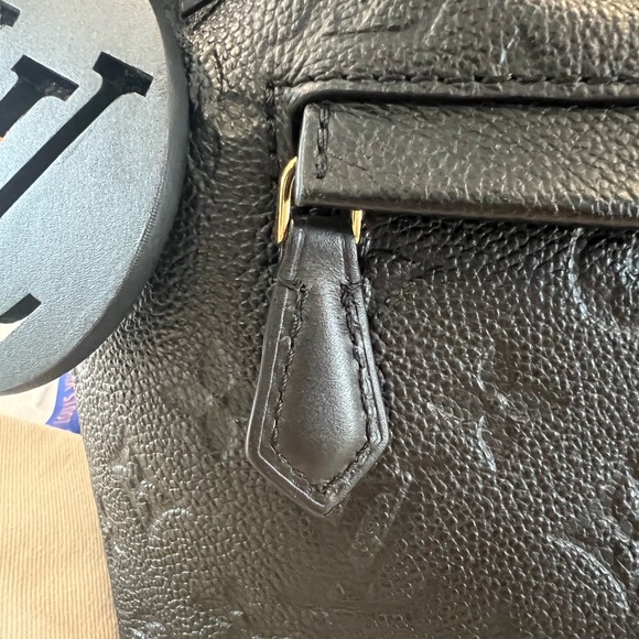 LOUIS VUITTON Black Monogram Empreinte Montsouris Backpack - Picture 12 of 16